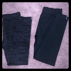 Black nautical leggings